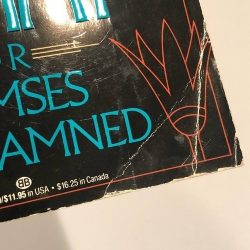 Anne Rice Mummy Ramses The Damned First Edition - Picture 6 of 8